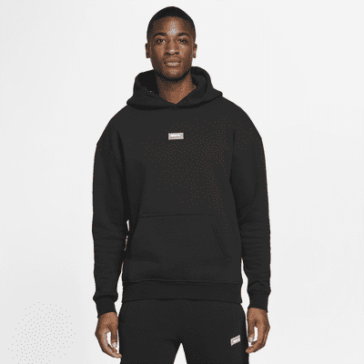 Nike fc hoodie black sale